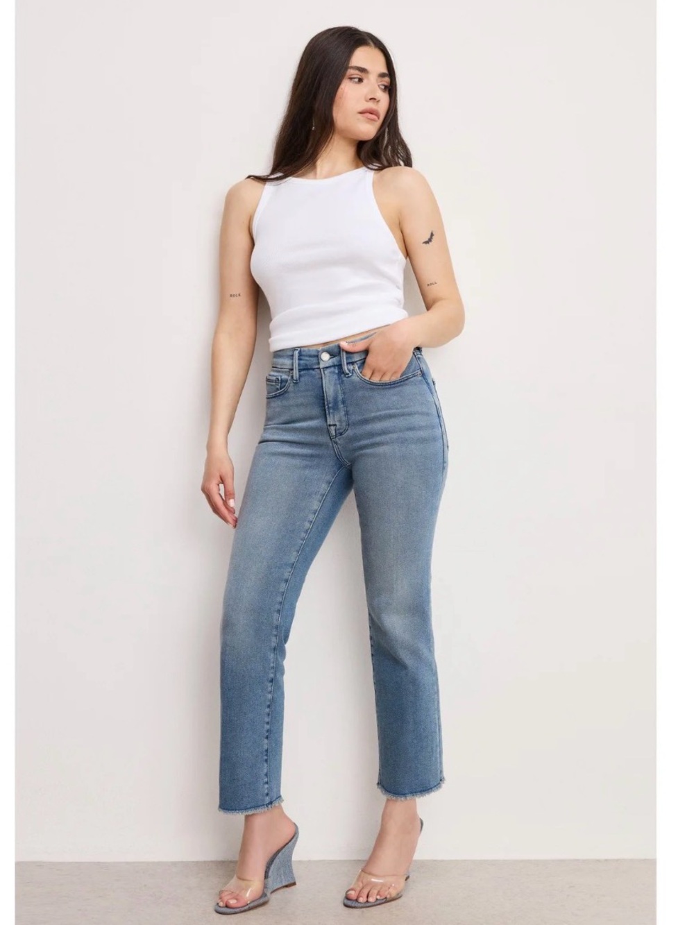 GOOD PETITE STRAIGHT JEANS In
BLUE449 Sz 0 NEW WO Tags